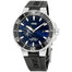Oris Aquis Automatic Black Silicone Watch 74377334135RSBLK 