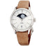 Oris Artelier Grande Lune Date Automatic Beige Leather Watch 76377234051LSBGE 