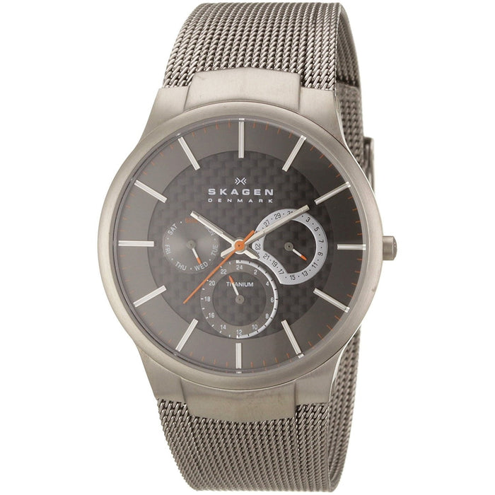 Skagen  Quartz Multi-Function Grey Titanium Watch 809XLTTM 