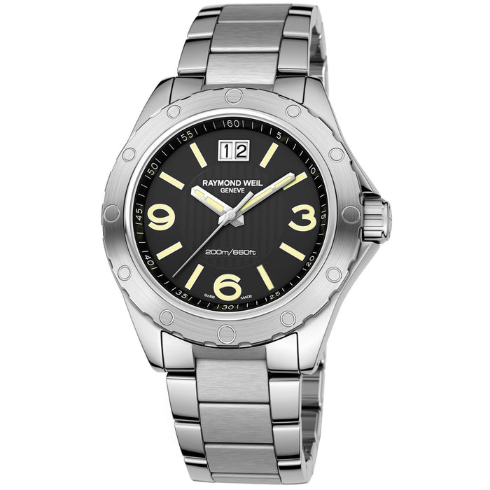 Raymond Weil RW Sport Quartz Chronograph Stainless Steel Watch 8500-ST-05207 