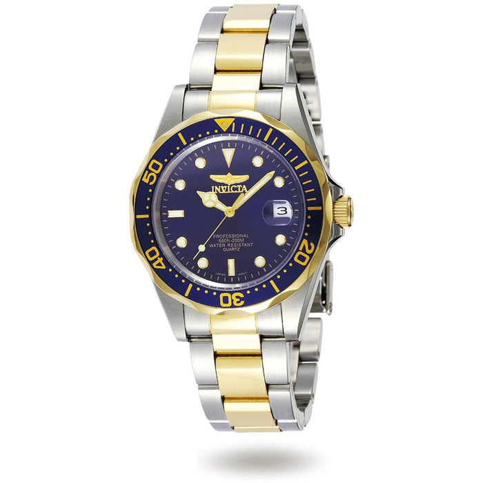 Invicta Men's 8935 Pro Diver Quartz 3 Hand Blue Dial Watch