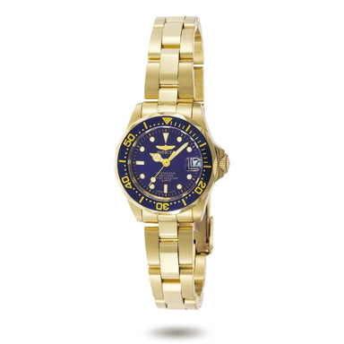 Invicta Women's 8944 Pro Diver Quartz 3 Hand Blue Dial Watch