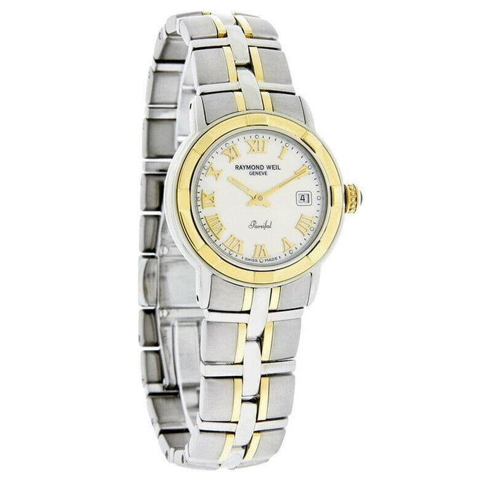 Raymond Weil Parsifal Quartz Platinum-Tone Ceramic Watch 9440-STG-00808 