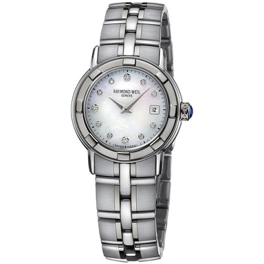 Raymond Weil Parsifal Quartz Diamond Stainless Steel Watch 9441-ST-97081 