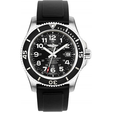 Breitling Superocean II 44 Calibre 17 Automatic Automatic Black Rubber Watch A17392D7-BD68-131S 