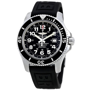 Breitling Superocean II 44 Calibre 17 Automatic Automatic Black Rubber Watch A17392D7-BD68-152S 
