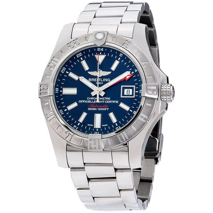 Breitling Avenger II GMT Automatic Stainless Steel Watch A3239011-C872-170A 