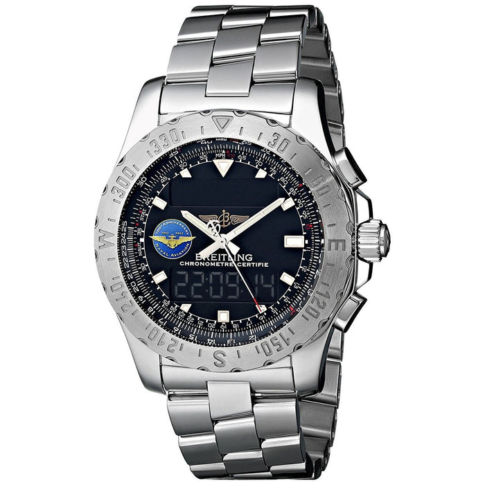Breitling Professional Airwolf Automatic Analog-Digital Stainless Steel Watch A7836323-BA86 