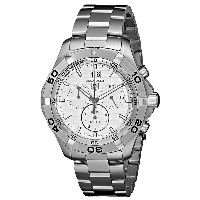 Tag Heuer Aquaracer Quartz Chronograph Stainless Steel Watch CAF101F.BA0821 