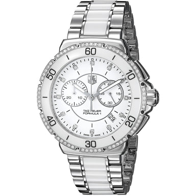 Tag Heuer Formula 1 Quartz Diamond Two-Tone Stainless Steel and Ceramic Watch CAH1213.BA0863 