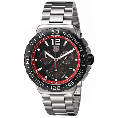Tag Heuer Formula 1 Quartz Chronograph Stainless Steel Watch CAU1116.BA0858 