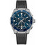 Tag Heuer Aquaracer Quartz Chronograph Black Rubber Watch CAY111B.FT6041 