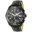 Tag Heuer Aquaracer Automatic Chronograph Automatic Black Canvas and Leather Watch CAY218A.FC6361 