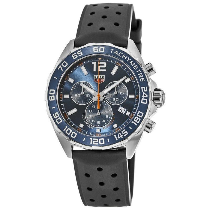 Tag Heuer Formula 1 Quartz Chronograph Black Rubber Watch CAZ1014.FT8024 