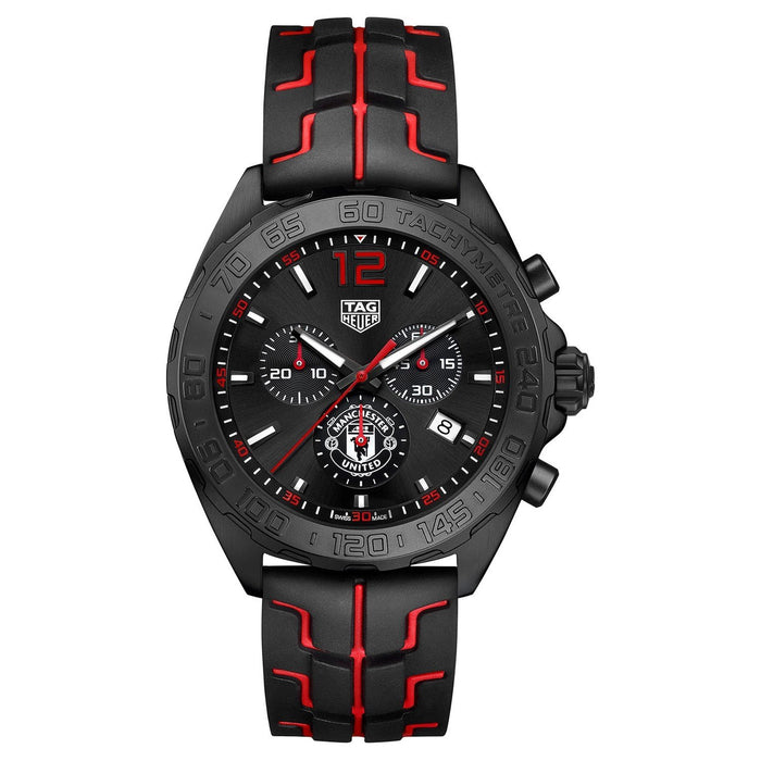 Tag Heuer Formula 1 Quartz Chronograph Red and Black Rubber Watch CAZ101J.FT8027 