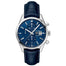 Tag Heuer Carrera Quartz Chronograph Blue Leather Watch CBK2112.FC6292 