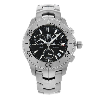 Tag Heuer Link Quartz Chronograph Stainless Steel Watch CJ1110.BA0576 