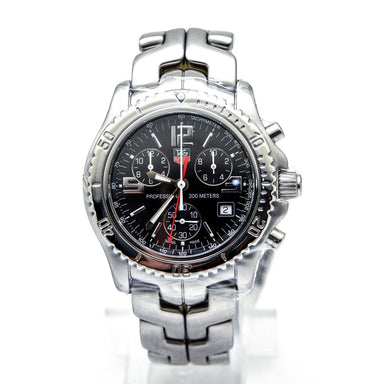 Tag Heuer Link Quartz Chronograph Stainless Steel Watch CT1111.BA0550 
