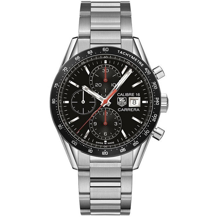 Tag Heuer Carrera Automatic Chronograph Automatic Stainless Steel Watch CV201AK.BA0727 