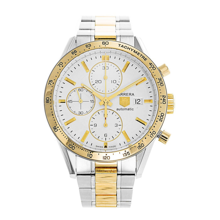 Tag Heuer Carrera Automatic 18kt yellow gold Chronograph Automatic Two-Tone Stainless Steel Watch CV2050.BD0789 