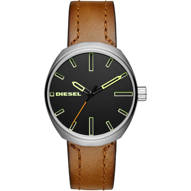 Diesel Klutch Quartz Brown Leather Watch DZ1831 