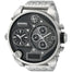 Diesel Mr. Daddy Quartz Chronograph 4 Time Zones Stainless Steel Watch DZ7221 