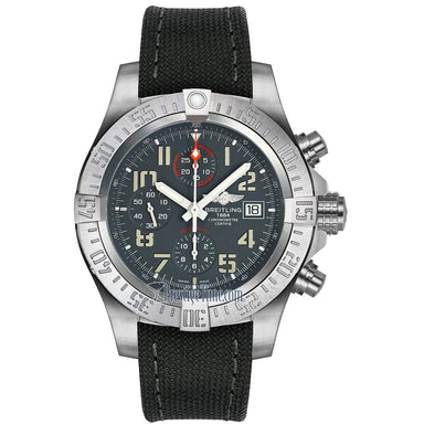 Breitling Avenger Automatic Chronograph Grey Fabric Watch E1338310-M534-109W 