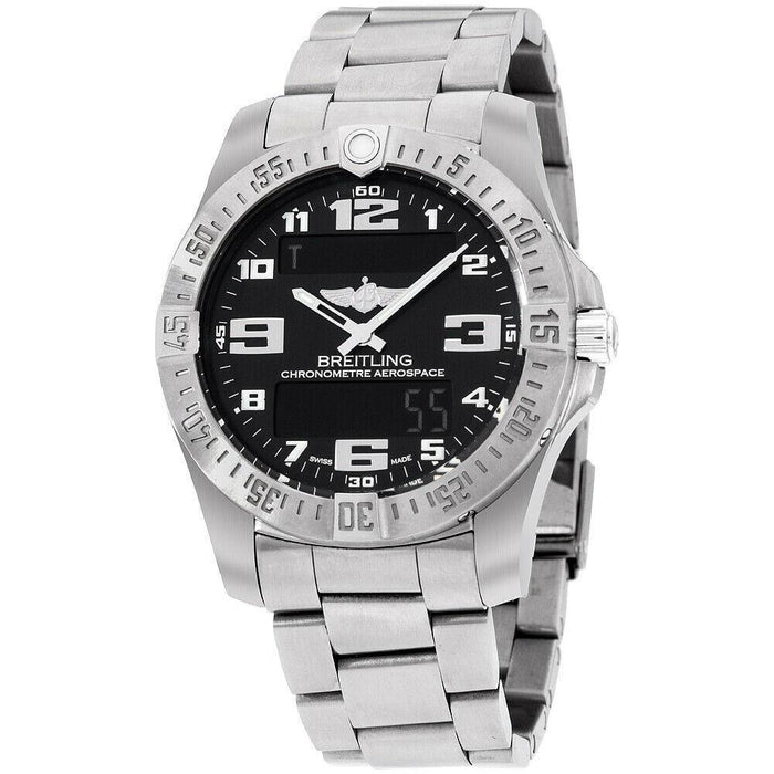 Breitling Aerospace EVO Quartz Titanium Watch E7936310-BC27-152E 