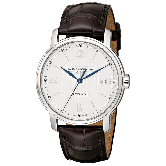 Baume & Mercier Classima Automatic Automatic Brown Leather Watch MOA08791 