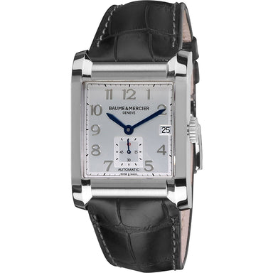 Baume & Mercier Hampton Automatic Automatic Black Leather Watch MOA10026 