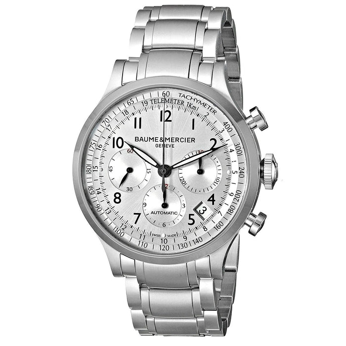 Baume & Mercier Capeland Automatic Chronograph Automatic Stainless Steel Watch MOA10064 