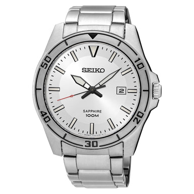Seiko Sapphire Quartz Stainless Steel Watch SGEH59 