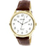 Seiko Sapphire Quartz Brown Leather Watch SGEH78 