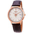Seiko Classic Quartz Brown Leather Watch SGEH88 