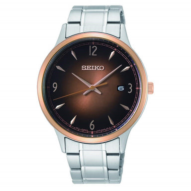 Seiko Classic Quartz Stainless Steel Watch SGEH90 