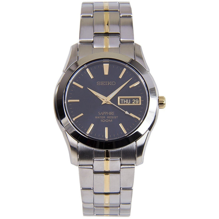 Seiko Classic Quartz Two-Tone Stainless Steel Watch SGGA61 