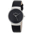 Skagen Nicoline Quartz Black Leather Watch SKW2059 