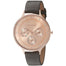 Skagen Anita Quartz Multi-Function Crystal Black Leather Watch SKW2392 