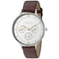 Skagen Anita Quartz Multi-Function Crystal Brown Leather Watch SKW2394 