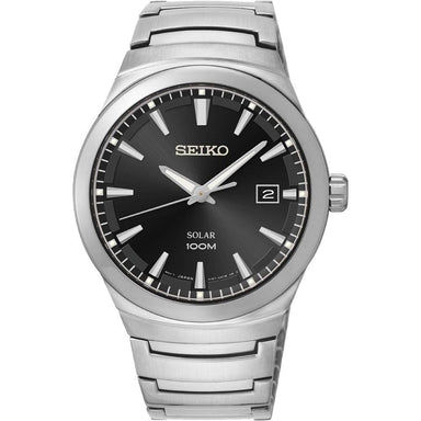 Seiko Solar  Solar Stainless Steel Watch SNE291 