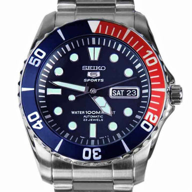 Seiko Series 5 Sports Automatic Stainless Steel Watch SNZF15 