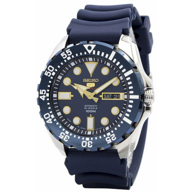 Seiko Sports Automatic Blue Rubber Watch SRP605J2 