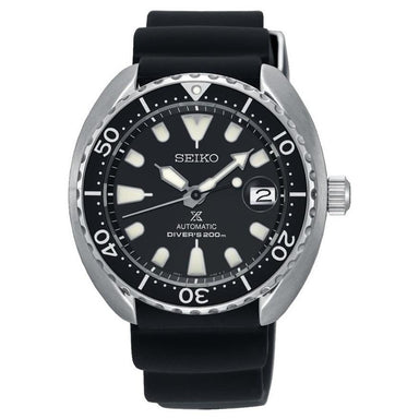 Seiko Prospex Automatic Black Rubber Watch SRPC37J1 