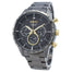 Seiko Sports Quartz Chronograph Black Stainless Steel Watch SSB363 
