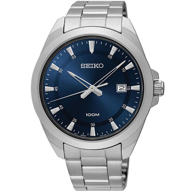 Seiko  Quartz Stainless Steel Watch SUR207 