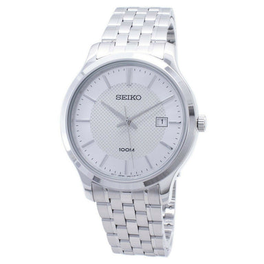 Seiko Classic Quartz Stainless Steel Watch SUR289 