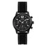 Guess Casual Quartz Chronograph Black Silicone Watch U1025L3 
