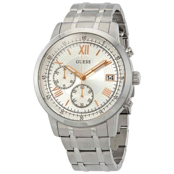 Guess Summit Quartz Chronograph Stainless Steel Watch W1001G1 