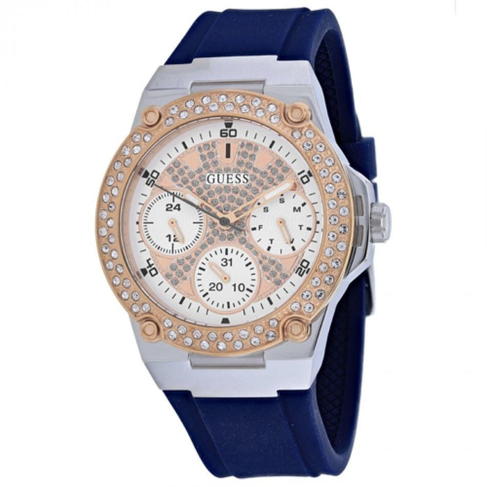 Guess Zena Quartz Blue Silicone Watch W1291L2 