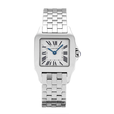 Cartier Santos Demoiselle Quartz Stainless Steel Watch W25064Z5 